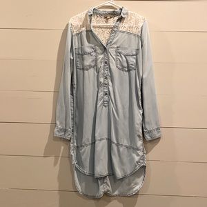 Anthropologie holding horses shirt dress